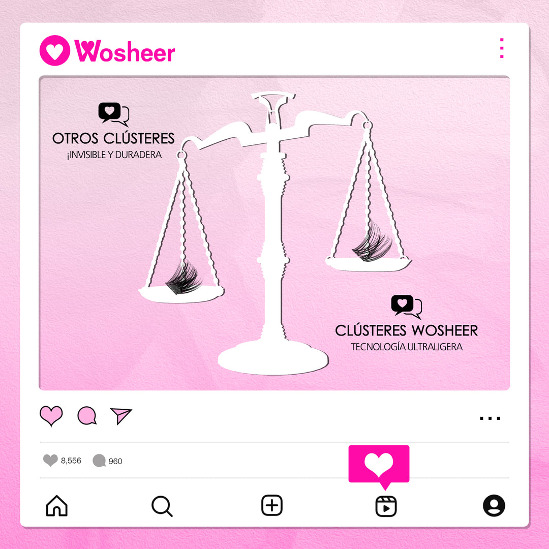 ROUGEE Lash Clusters - MX - WOSHEER